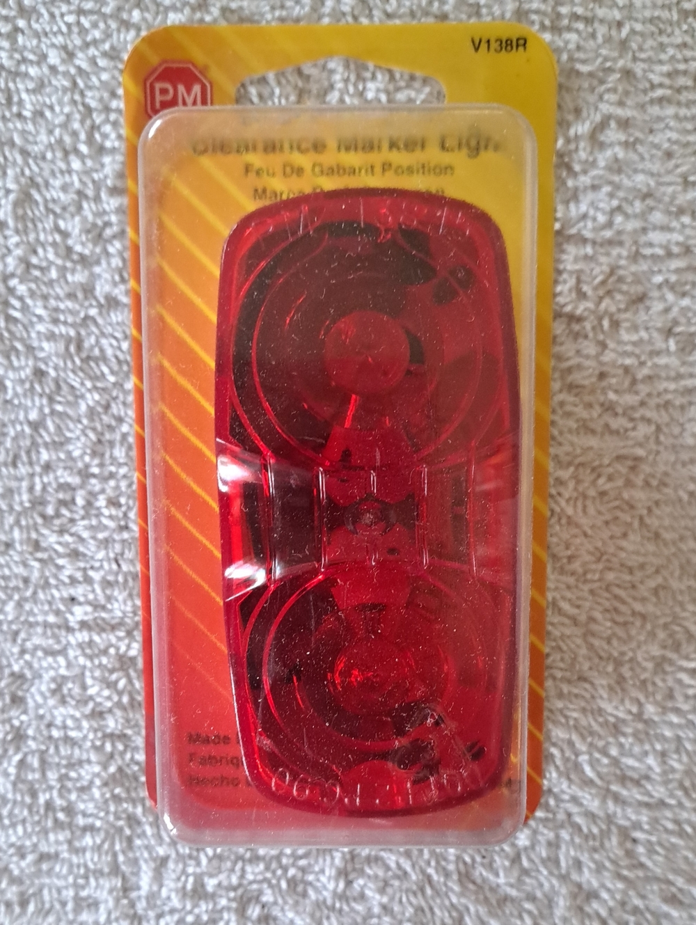 Peterson Manufacturing V138R Red Clearance Light Brand: Peterson